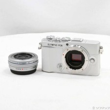 Olympus PEN E-P7 Mirrorless Camera Kit 14-42mm EZ Lens White Used Japan