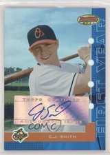 2005 Bowman's Best Blue 7/299 CJ Smith #106 Auto fm0