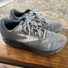 Brooks Ghost 16 Extra Wide Men's Running Sneakers Primer Grey Lime 2E 110418