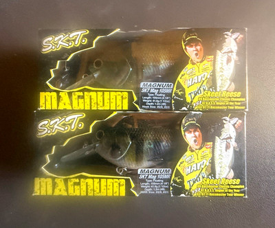 Lucky Craft SKT Magnum MR SKT105 Mag MR Ghost Baby Blue Gill Crankbait 2pk 14ft