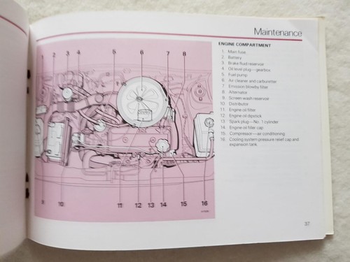 ROVER 200 SERIES Car Owners Handbook SEPT 1984 #AKM5520(2ND ED) 213 213S 213SE - Picture 3 of 5