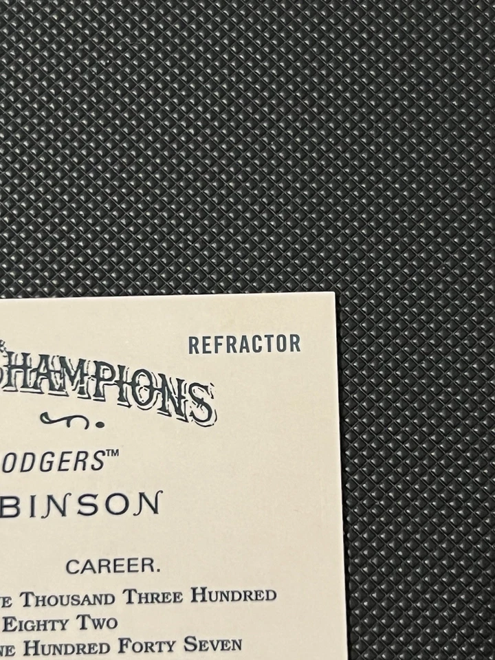 Jackie Robinson 2025 Topps Silver Pack Mojo & Allen and Ginter refractor cromado Foto 3 de 4