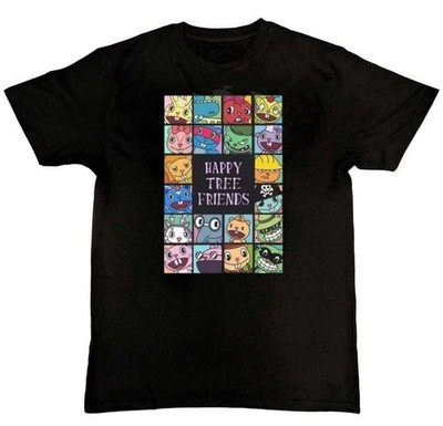 Happy Tree Friends Characters Cartoon Unisex Mens T-Shirt S M L XL 2 3 4 XL