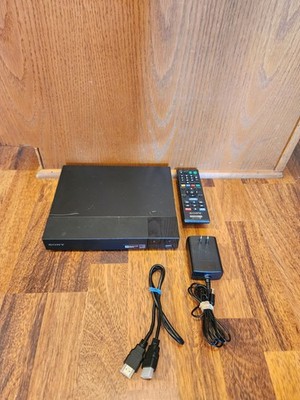 Sony BDP-S3700 Blu-ray DVD Player Wi-Fi Streaming - Power Cord & Remote TESTED