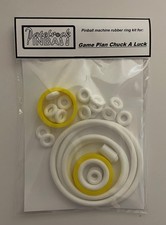 1978 Game Plan Chuck A Luck Pinball Machine Rubber Ring Kit