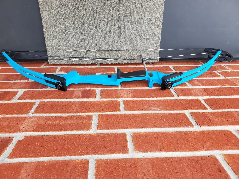 Arco original Mathews Genesis - ligero - NASP - mano derecha - azul Foto 4 de 4