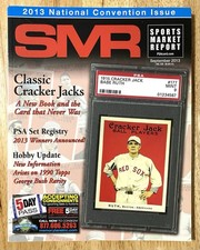BABE RUTH COVER PSA -- Sports Card Magazine SMR --  1915 Cracker Jack