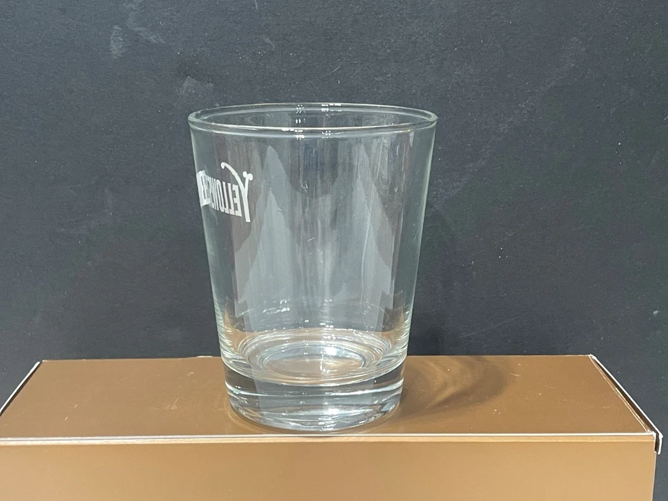 Yellowstone Bourbon Whiskey Rocks Glass - White Lettering - Image 3 of 4