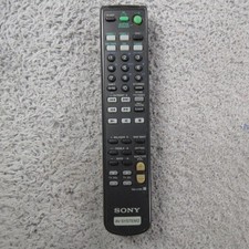 Sony RM-U185 AV System Remote Control Black Wireless OEM Replacement Unit