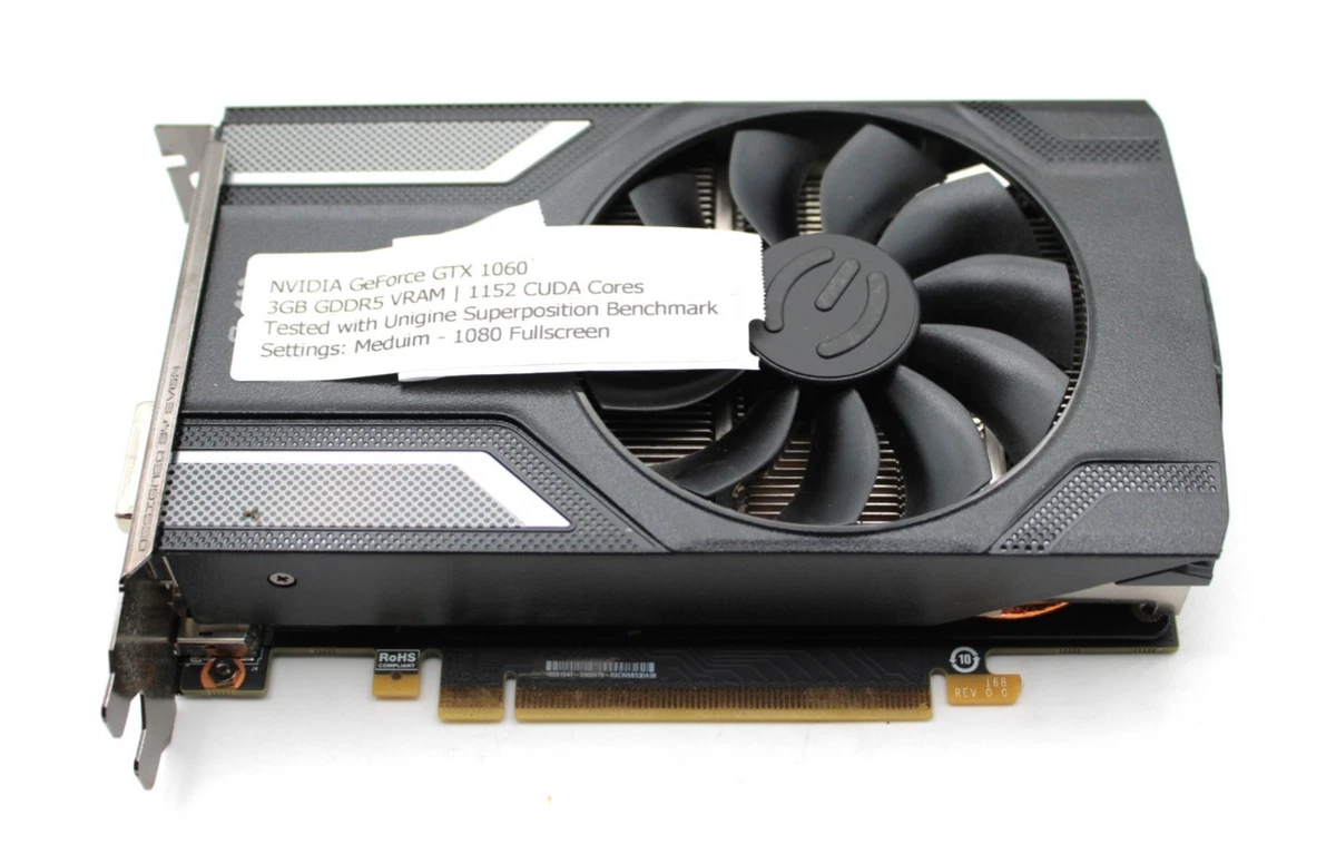 NVIDIA GeForce GTX 1060 6GB Memory Computer Graphics Cards for