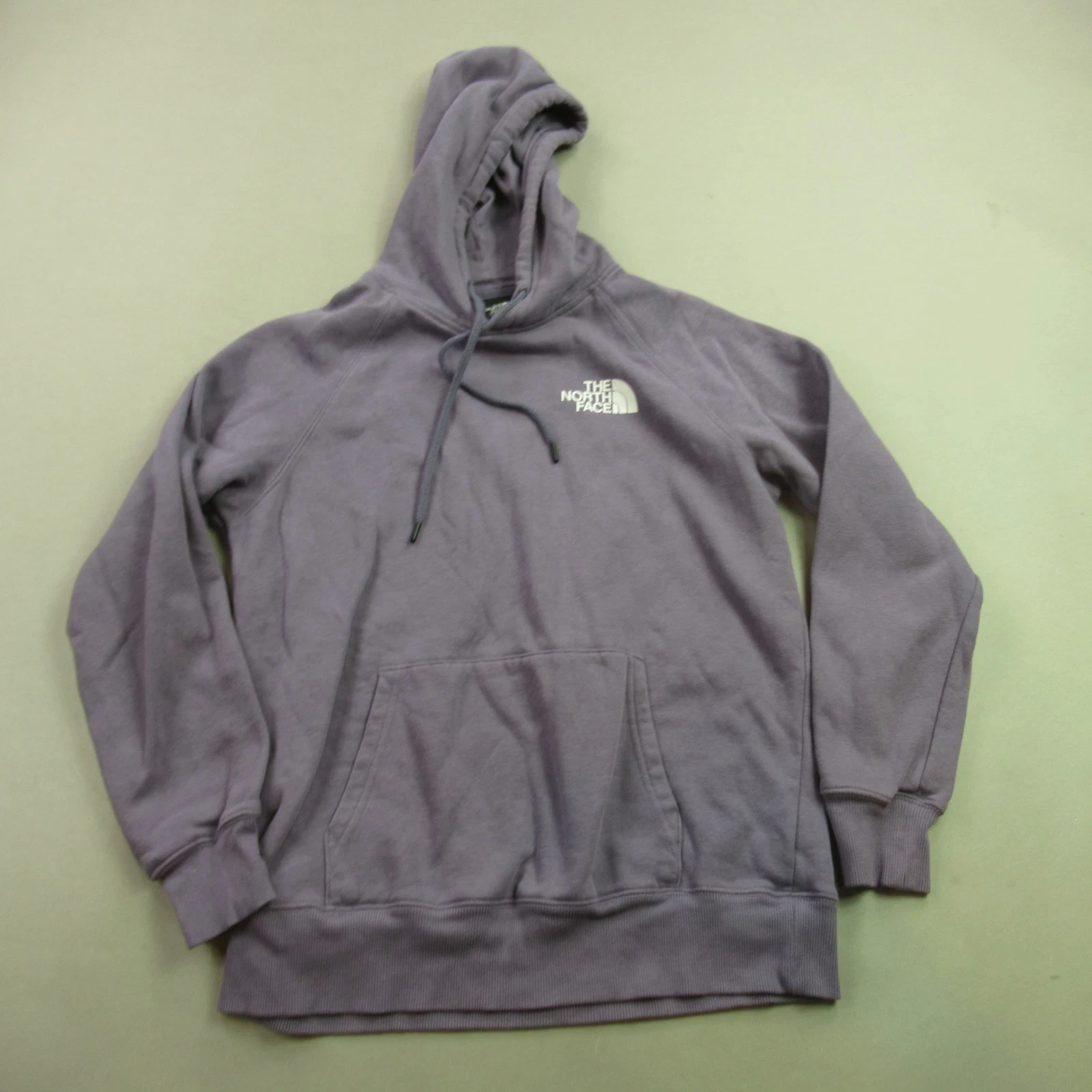 North Face Hoodie Womens Small Long Sleeve Activewear Hooded Pockets Purple