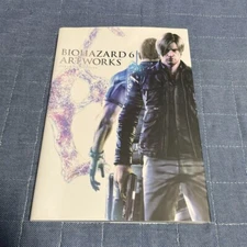 Resident Evil 6 Art Works Fan Book Biohazard Design Illustration Rare