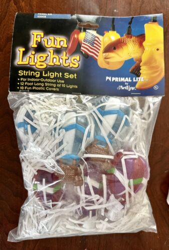 Primal Lite By Art line String Lights, Hot Air Balloon, 12ft, 10 Lights - Afbeelding 1 van 5