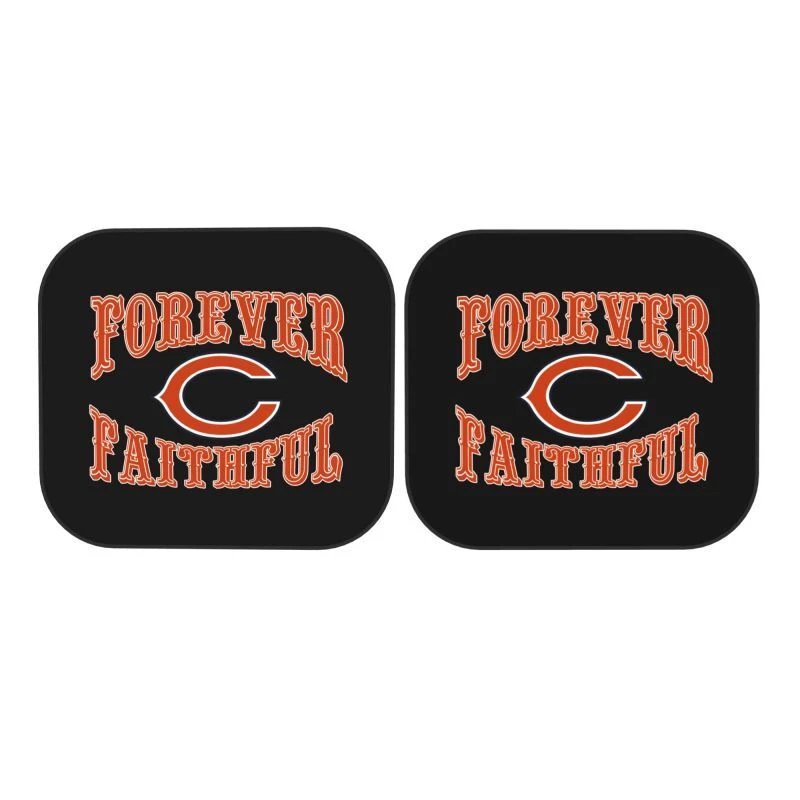 Forever Faithful Chicago Bears Foldable Car Windshield Cover Car Sunshade