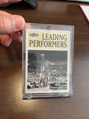 Michael Jordan Leading Performers98-99 Michael Jordan Leading Performers98-99