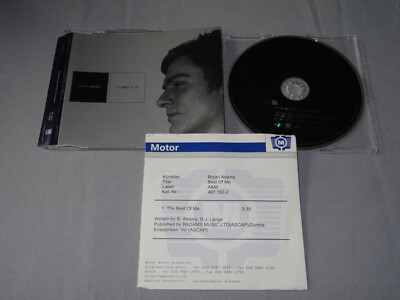 BRYAN ADAMS - THE BEST OF ME  / 1 TRACK PROMO-MAXI-CD 1999 & PROMO-SHEET