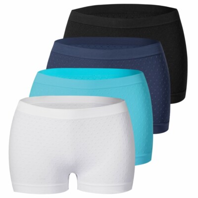 5/10er Pack Mikrofaser Damen Pants Hipster Schlüpfer Unterhose Boxershorts