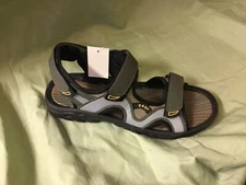 New Mens Sandals Easy USA Olive / Gray Size 13