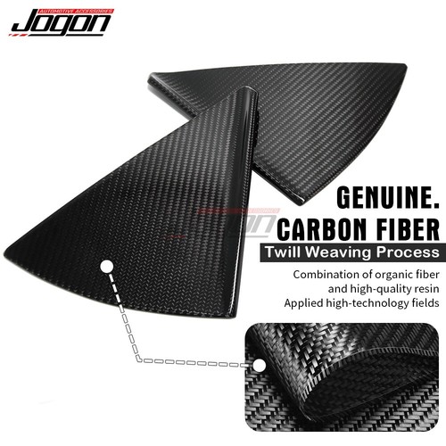 Carbon Fiber Rear B Pillar Trim Overlay For Corvette C8 Convertible Z51 Z06 20+ - Foto 4 di 9