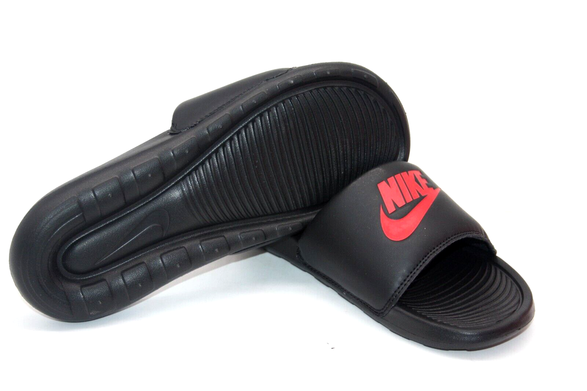 Nike Victori One Slides Black Red CN9675 004 Size 9 Sandal Summer House Slippers Men main image 2