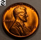1939-S Lincoln Wheat Penny Cent ~ Gem BU (red)