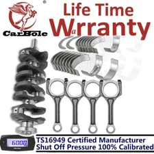 Engine Crankshaft w/ Connecting Rod + Bearing fit Hyundai Sonata Kia 231112G200