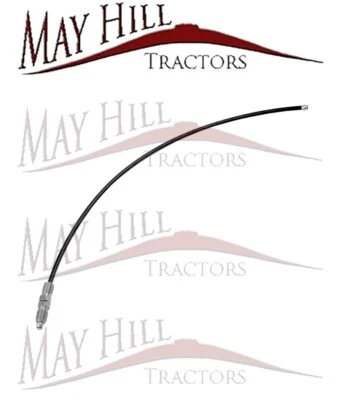 Massey Ferguson Tractor 35 35X 135 Fuel Pipe Tap to Pump (short 14.5")