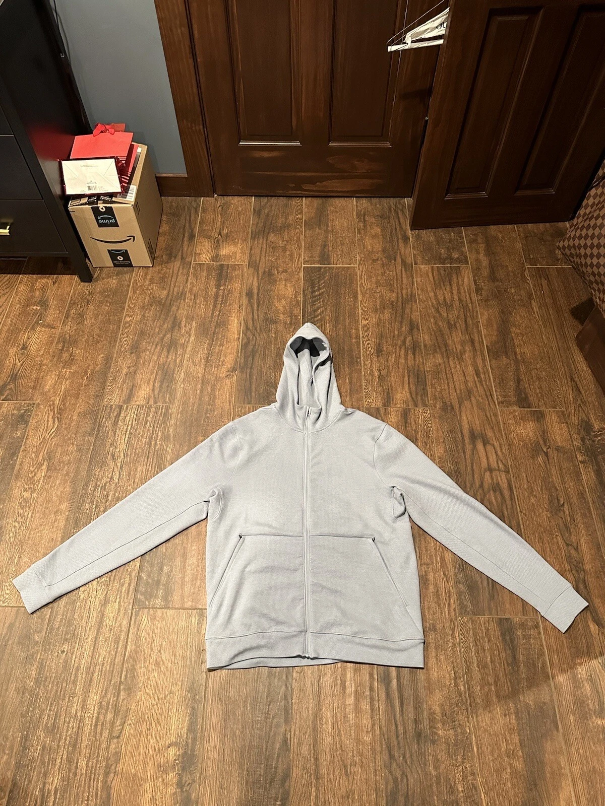 Lululemon Thermal Zip Hooded Men’s Large Light Blue