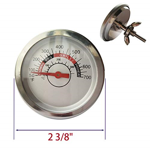 1*Stainless Steel Replacement Thermometer Heat Indicator Fit For