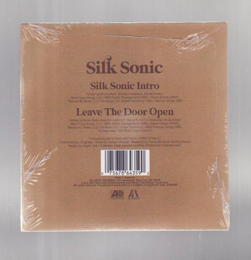 CD) SILK SONIC - Silk Sonic Intro + Leave The Door Open