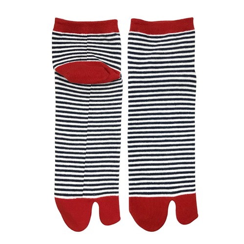 Wrapables Tabi Flip-Flop Socks (Set of 3), Stripes - Picture 6 of 7