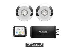 Xk Glow Xk075001-kit 2 Piece 48w Rgb Led Underwater Light Kit For Boat Xk Glow Xk075001-kit 2 Piece 48w Rgb Led Underwater Light Kit For Boat