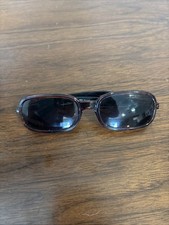 Rare Police Italian Vintage Tortoise Shell Sunglasses Model 1267