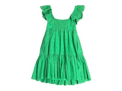 Lily Pulitzer Asteria Babygirl Dress - Cabana Green Daisy Dreams Eyelet - Size 2