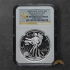 2013-W American Silver Eagle $1 - NGC SP70 FR Enhanced Finish  - West point