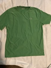 Under armour Hemd, Herren Gr. XL, grün kurzarm, Heatgear -r