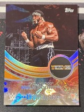 2025 Topps WWE Universe Hulk Hogan Hollywood Orange /25 NWO