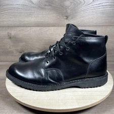 Danner Wolf Creek Chukka Black Leather Lace Up Boots Vibram Mens Size US 12