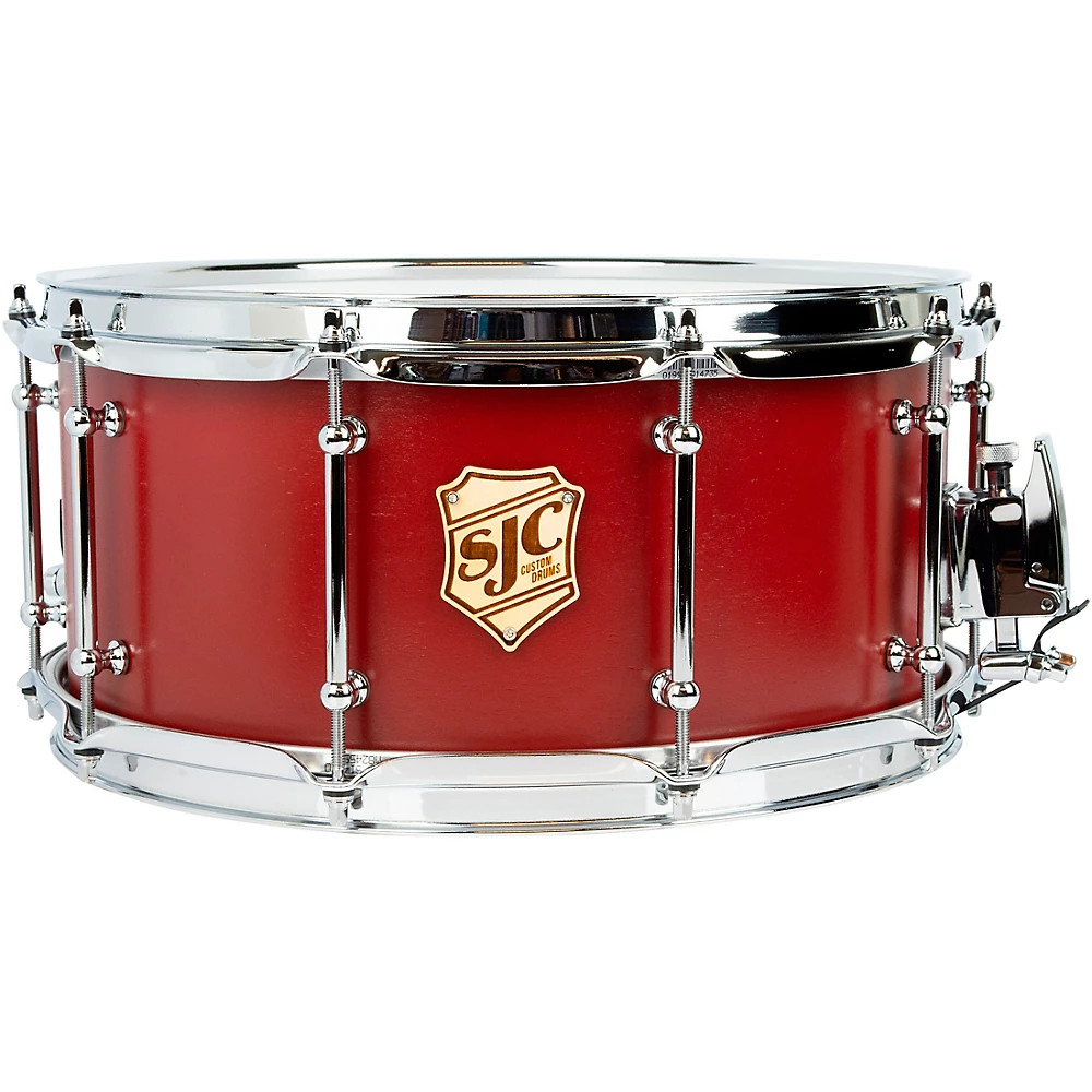 SJC Tour Series Snare Drum 14 x 65 in Tuscan Red 80390₽