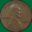 1909 Lincoln Wheat Cent Extremely Fine XF Coin #39625