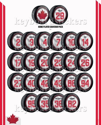 2026 Winter Olympic Games Milano Women's Hockey Canada PWHL Player Home Puck