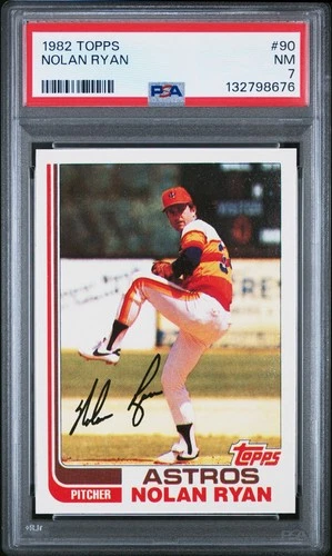 1982 Topps Nolan Ryan #90 PSA 7
