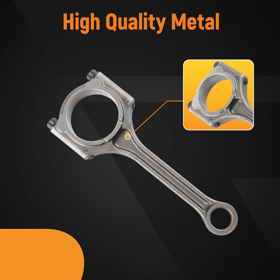 2.0L G4NA Engine Crankshaft Con Rods Main & Rod Bearing Kit For Hyundai KIA Soul Foto 4 de 4