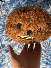 Disney Store Star Wars Tsum Tsum Plush Chewbacca Chewie Stuffed Animal Brown 12"