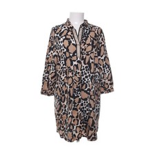 Betty Barclay, Kleid, Größe: 42, Beige/Braun/Schwarz, Viskose, Leopard #HVH