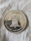 1985 A-Mark Liberty Silver 1 Troy Oz .999 Fine Silver Round Liberty Bell Eagle