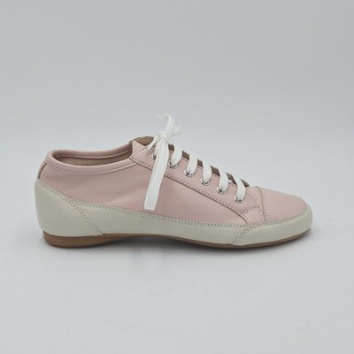 Damen Schuhe Ballerina By Ester 36 Sneaker Puderrosa Leder 256AB