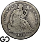 1878 Seated Liberty Half Dollar