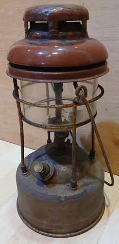 TILLEY PORK PIE LAMP VINTAGE TILLEY PARAFFIN PRESSURE Fishing Camping Storm LAMP