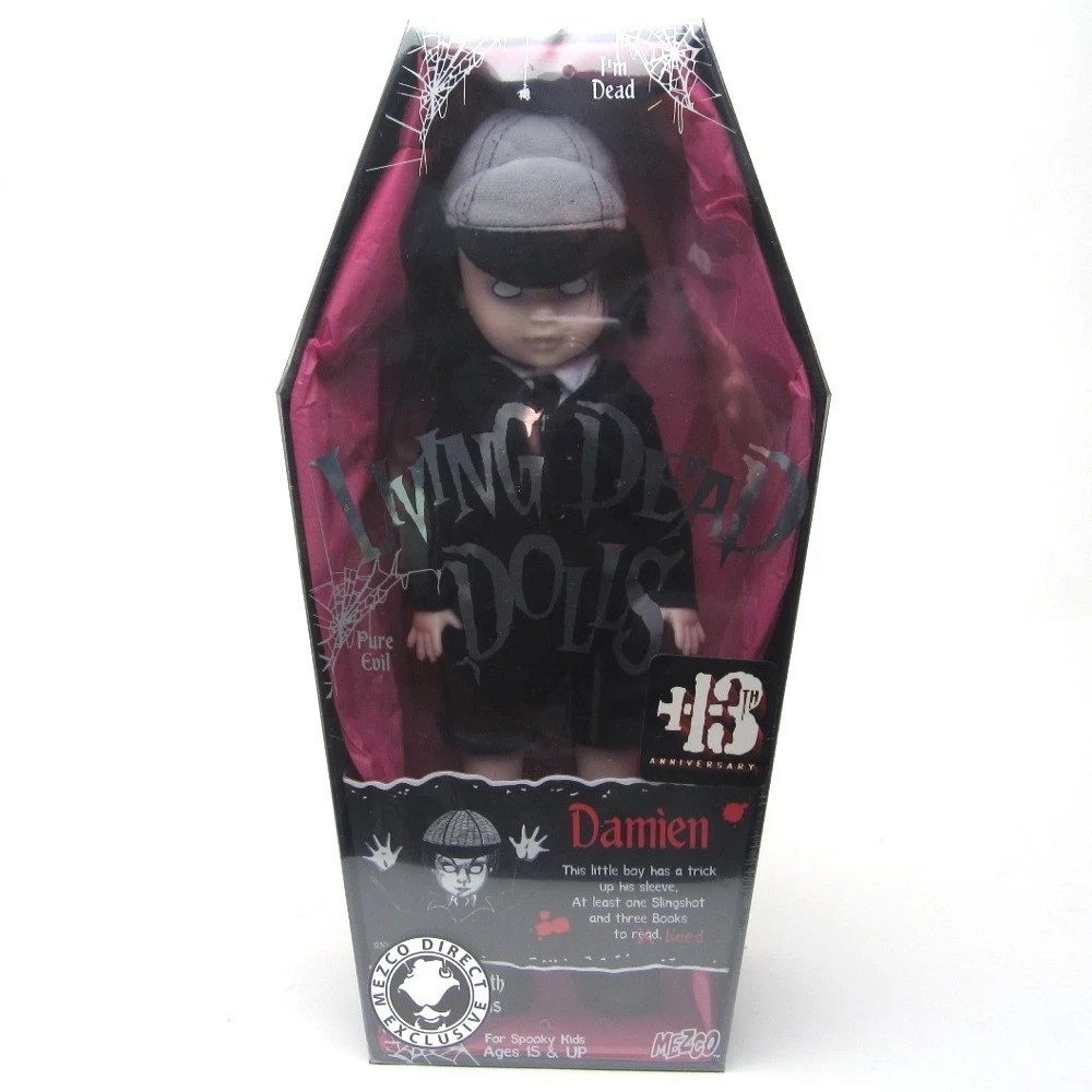 NIB Rare Mezco Living Dead Dolls Damien Limited 13th Anniversary